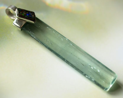 Beryll-Opal-Anhaenger