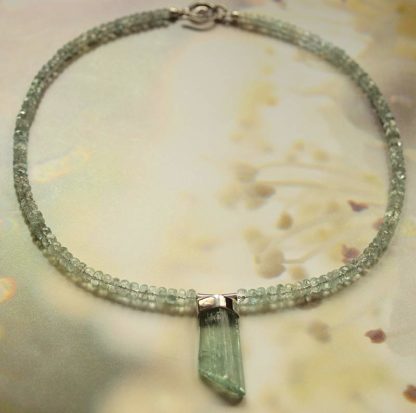 Beryll-Aquamarin-Kette