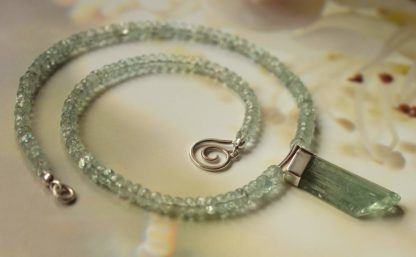 Beryll-Aquamarin-Kette