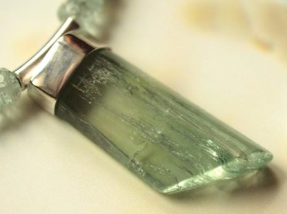 Beryll-Aquamarin-Kette